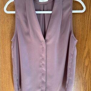 Aritzia Babaton sleeveless power blouse size small
